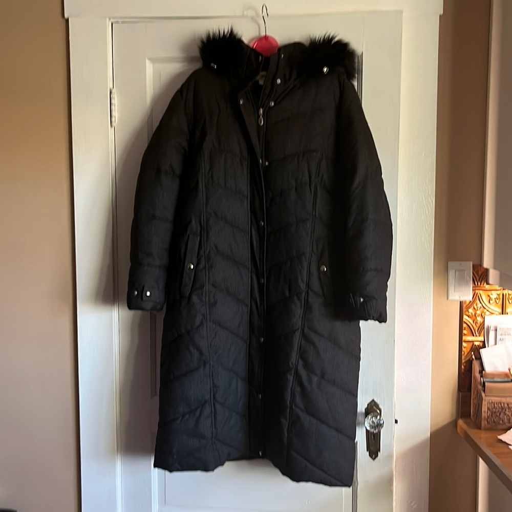 Liz Claiborne XL Faux Down Long Parka - Picture 1 of 5